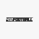 THE (412) F1 FOOTBALL PREMIUM DECAL