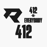 THE (412) VS. EVERYBODY PREMIUM DECAL 3-PACK