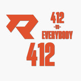 THE (412) VS. EVERYBODY PREMIUM DECAL 3-PACK