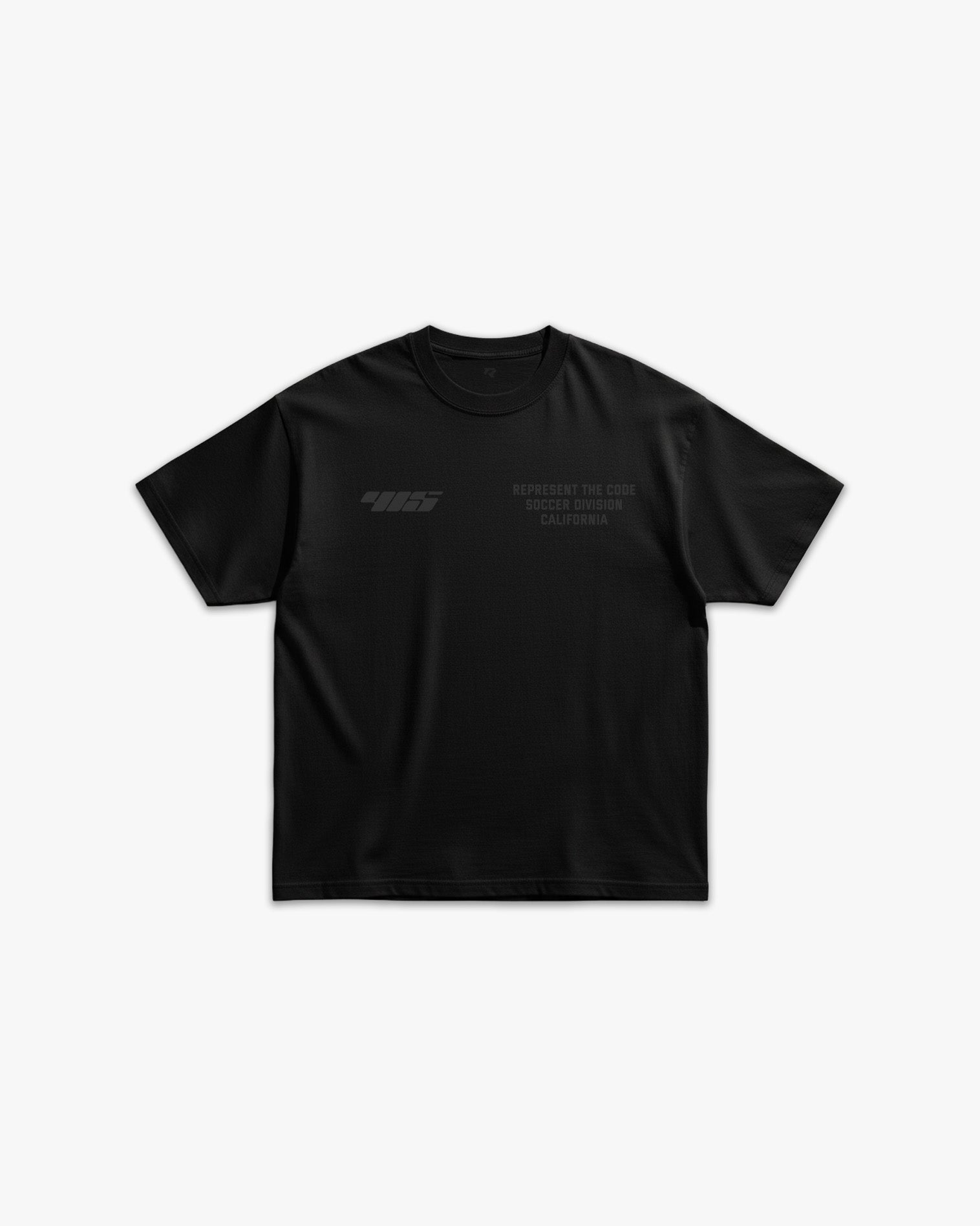 (415) X3M Soccer Elite Tee in Black/Black - Represent Soccer