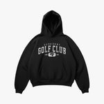 (416) Vintage Varsity Golf Elite Hoodie in Black/Faded White - Represent Golf