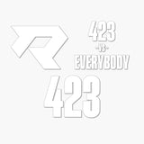 THE (423) VS. EVERYBODY PREMIUM DECAL 3-PACK