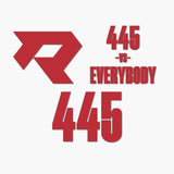 THE (445) VS. EVERYBODY PREMIUM DECAL 3-PACK