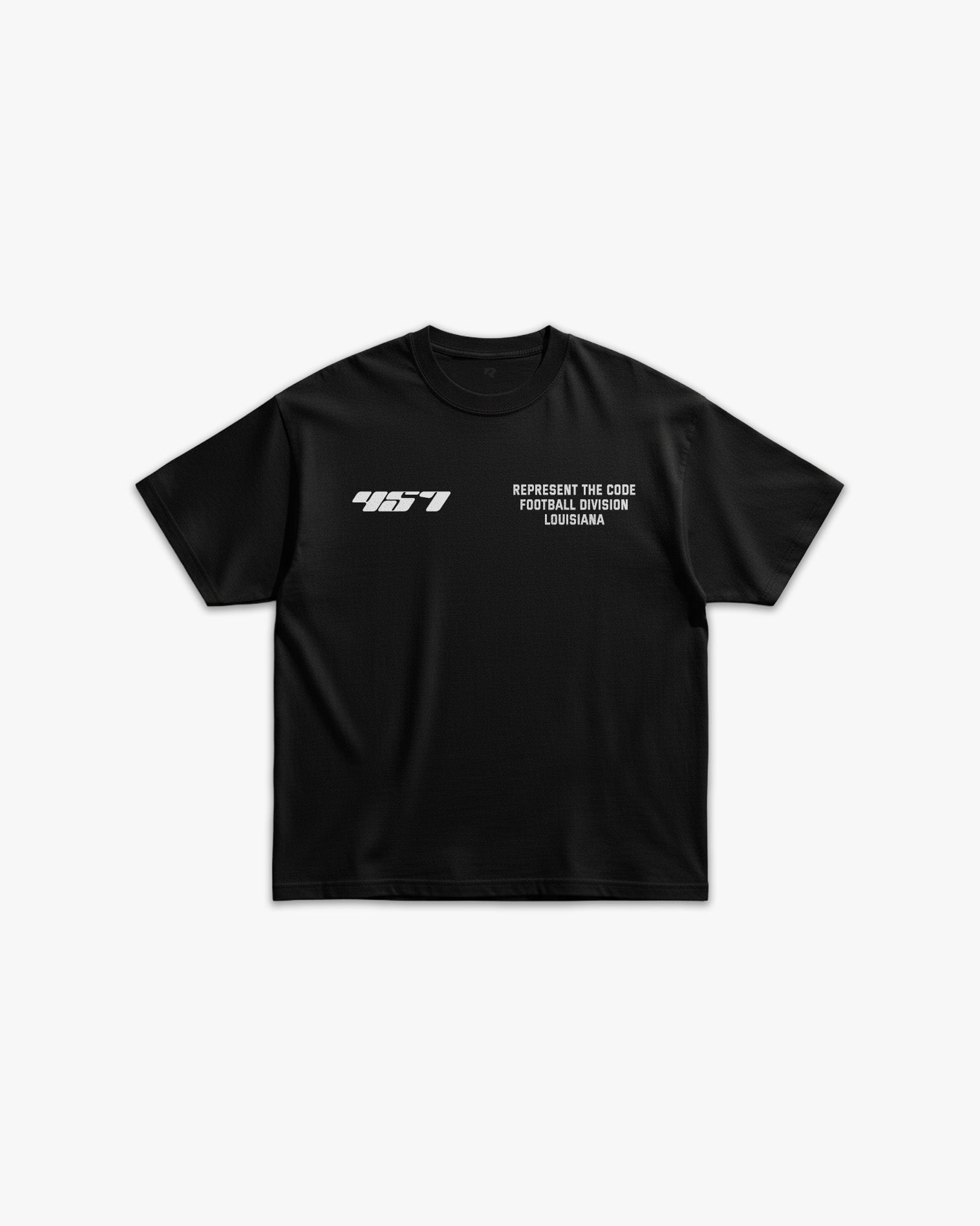 (457) X3M Football Elite Tee in Black/White - Represent Football