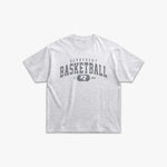 (464) Vintage Varsity Basketball Elite Tee in Ash/Faded Storm - Represent Basketball