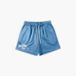 (503) Varsity Baseball 6" Pro-Mesh Short in Light Blue/White - Represent Baseball