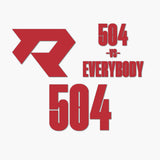 THE (504) VS. EVERYBODY PREMIUM DECAL 3-PACK