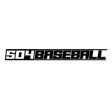 THE (504) F2 BASEBALL PREMIUM STICKER - BLACK