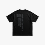 (506) X2 Softball Elite Tee in Black/Storm - Represent Softball