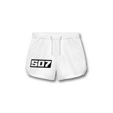 THE (507) FOUNDATION 5" TRAINING SHORT - WHITE/BLACK