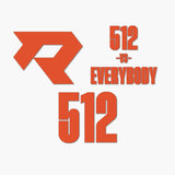 THE (512) VS. EVERYBODY PREMIUM DECAL 3-PACK