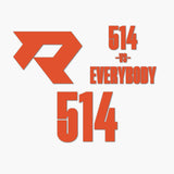 THE (514) VS. EVERYBODY PREMIUM DECAL 3-PACK