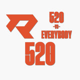 THE (520) VS. EVERYBODY PREMIUM DECAL 3-PACK