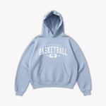 (540) Vintage Varsity Basketball Elite Hoodie in Powder/Faded White - Represent Basketball