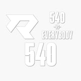 THE (540) VS. EVERYBODY PREMIUM DECAL 3-PACK