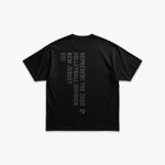 (551) X2 Volleyball Elite Tee in Black/Storm - Represent Volleyball