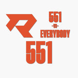 THE (551) VS. EVERYBODY PREMIUM DECAL 3-PACK