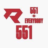 THE (551) VS. EVERYBODY PREMIUM DECAL 3-PACK