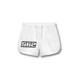 THE (562) FOUNDATION 5" TRAINING SHORT - WHITE/BLACK