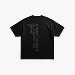 (571) X2 Volleyball Elite Tee in Black/Storm - Represent Volleyball