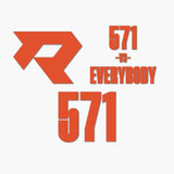 THE (571) VS. EVERYBODY PREMIUM DECAL 3-PACK