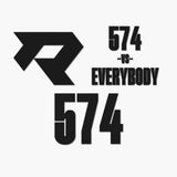 THE (574) VS. EVERYBODY PREMIUM DECAL 3-PACK