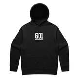 THE (601) VARSITY BASEBALL ELITE HOODIE - BLACK/WHITE