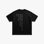 (607) X2 Running Elite Tee in Black/Storm - Represent Running