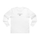 THE (607) REPRESENT PREMIER LONG SLEEVE - WHITE/GRAY