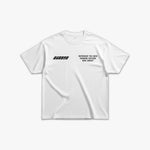 (609) X3M Running Elite Tee in White/Black - Represent Running