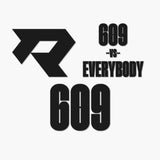 THE (609) VS. EVERYBODY PREMIUM DECAL 3-PACK