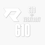 THE (610) VS. EVERYBODY PREMIUM DECAL 3-PACK