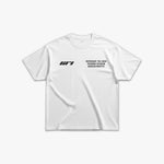 (617) X3M Training Elite Tee in White/Black - Represent Training