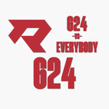 THE (624) VS. EVERYBODY PREMIUM DECAL 3-PACK