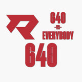 THE (640) VS. EVERYBODY PREMIUM DECAL 3-PACK