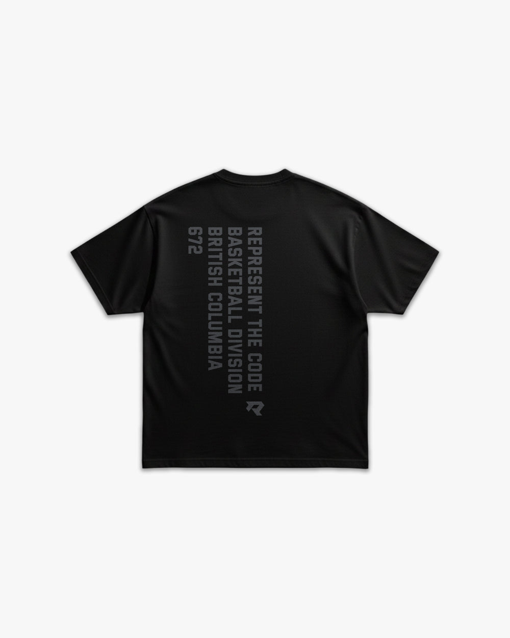 (672) X2 Basketball Elite Tee in Black/Storm - Represent Basketball