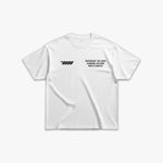 (701) X3M Running Elite Tee in White/Black - Represent Running