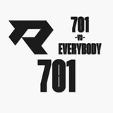 THE (701) VS. EVERYBODY PREMIUM DECAL 3-PACK