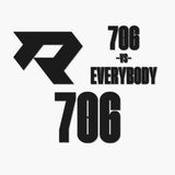 THE (706) VS. EVERYBODY PREMIUM DECAL 3-PACK