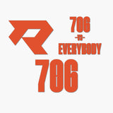 THE (706) VS. EVERYBODY PREMIUM DECAL 3-PACK