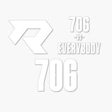 THE (706) VS. EVERYBODY PREMIUM DECAL 3-PACK