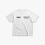 (709) X3M Volleyball Elite Tee in White/Black - Represent Volleyball