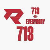 THE (713) VS. EVERYBODY PREMIUM DECAL 3-PACK