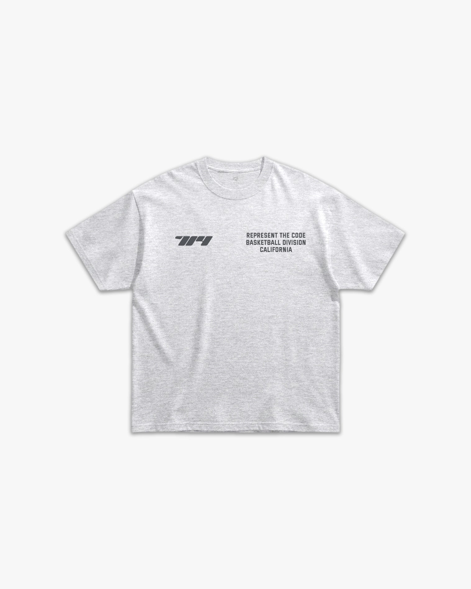 (714) X3M Basketball Elite Tee in Ash/Storm - Represent Basketball