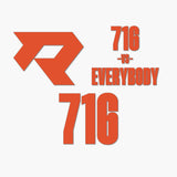 THE (716) VS. EVERYBODY PREMIUM DECAL 3-PACK