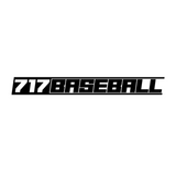 THE (717) F2 BASEBALL PREMIUM STICKER - BLACK