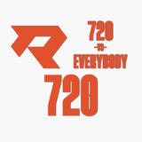 THE (720) VS. EVERYBODY PREMIUM DECAL 3-PACK