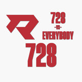 THE (728) VS. EVERYBODY PREMIUM DECAL 3-PACK