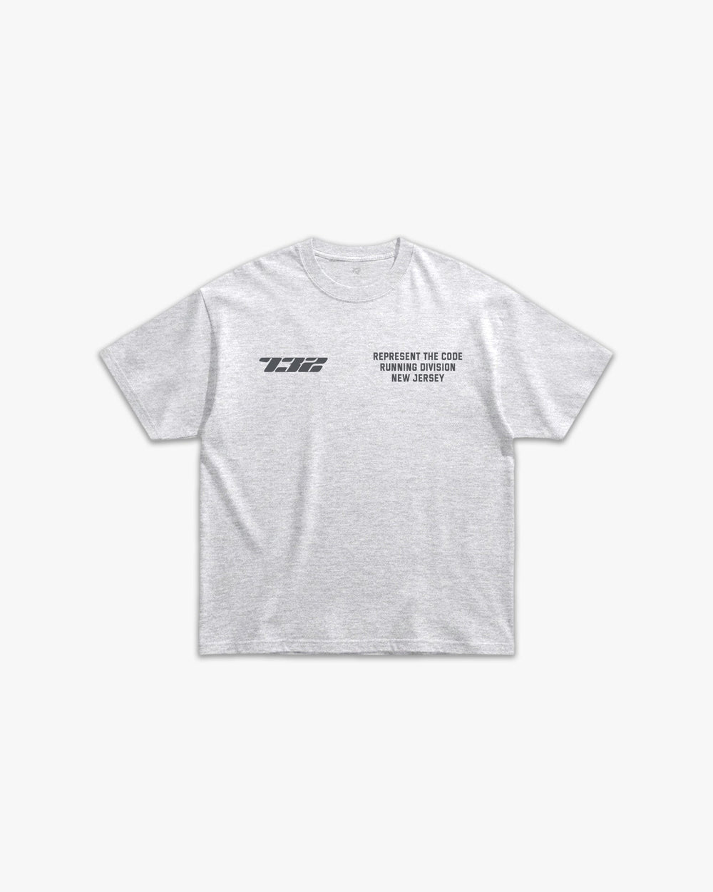 (732) X3M Running Elite Tee in Ash/Storm - Represent Running