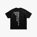 (737) X2 Soccer Elite Tee in Black/White - Represent Soccer